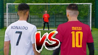 MESSI VS RONALDO | PENALTY CHALLENGE 🎯