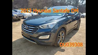 2013 Hyundai santafe DM used car inspection for export (DU039308),carwara.com,카와라닷컴 싼타페 수출