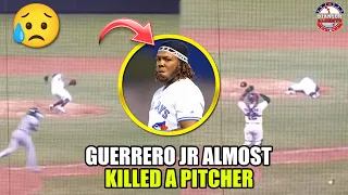 Vladimir Guerrero Jr Almoost Took The Life Of a Pitcher | MLB