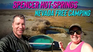 WE ARE BACK!!!! Exploring the MIDDLE of NOWHERE NEVADA....Spencer Hot springs Near Austin, Nevada.