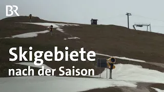 Skigebiete nach der Saison - Skifahren vs. Naturschutz | Zwischen Spessart und Karwendel | BR