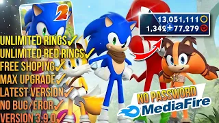 dwonload sonic dash 2 mod apk version 3.9.0 unlimited rings and no password