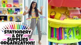 Mini Vlog 1 - Stationery & DIY Room Organization!!!🎀😍 | Riya's Amazing World