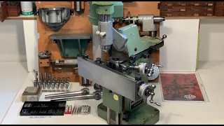 Aciera F1 High Precision Milling Machine with Accessories