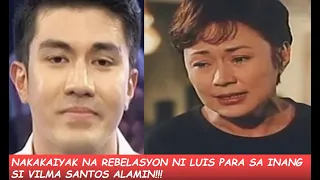 LUIS MANZANO MAY NAKAKAIYAK NA REBELASYON HINGIL SA KANIYANG MOMMY VILMA SANTOS ALAMIN