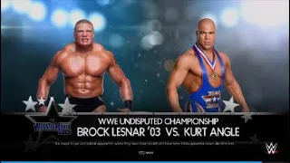 Wrestlemania 19 | Brock Lesner vs. Kurt Angle | 40 Extra Years of Wrestlemania