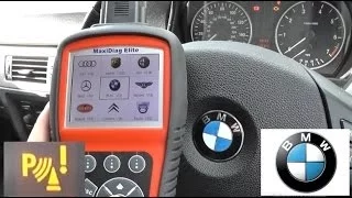 BMW PDC Fault Diagnose & Reset Parking Sensor Warning Light Dash Lamp