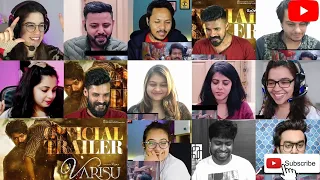 Varisu  Official Trailer Reaction Mashup Thalapathy Vijay