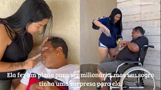 Ela fez um plano para ser milionária, mas seu sogro tinha uma surpresa para ela.