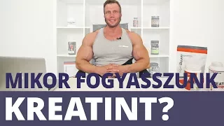 Mikor fogyasszuk kreatint? | GymBeam | Péter Molnár