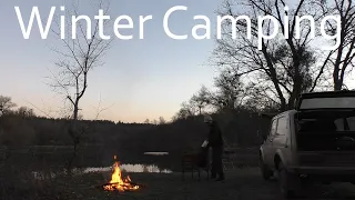 Solo winter camping