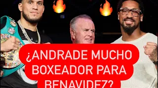 ¿DAVID BENAVIDEZ NO TIENE BOXEO PARA ANDRADE? #boxing