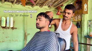 The Greatest Indian Head Massage By BIRENDAR | Back Massage | ASMR