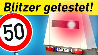 Blitzer-Anhänger: Ab wann wird man geblitzt? Mobiler Enforcement Trailer getestet.