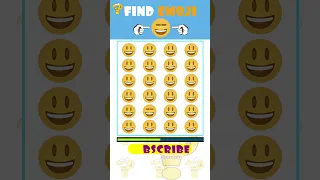 Find Odd One Out #231 #shorts #puzzlegame #spotthedifference #emojichallenge #howgoodareyoureyes