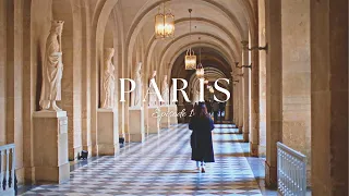 Paris vlog|パリ旅行🇫🇷世界遺産ベルサイユ宮殿へ｜パリの可愛いキッチン用品・雑貨店|フレンチヴィンテージ食器｜朝焼けに包まれたエッフェル塔｜Weekend in Paris