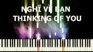 NGHĨ VỀ BẠN |PIANO COVER| (PIANO TUTORIAL)