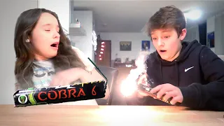 COBRA 6 AFSTEKEN PRANK OP ME ZUSJE!