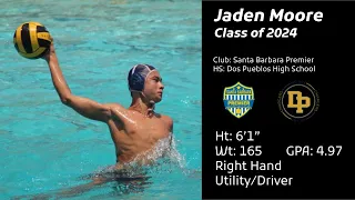 Jaden Moore | Class of 2024 | Water Polo Recruitment Video