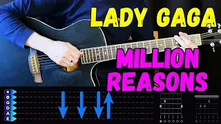 Lady Gaga - Million Reasons - Easy Guitar Tutorial