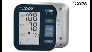 NuAirs Digital Blood Pressure Monitor, Designed by Dr. Lael Alexander
