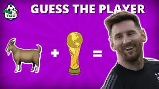 GUESS THE FOOTBALL PLAYER BY EMOJI | TOP FOOTBALL QUIZ 2023