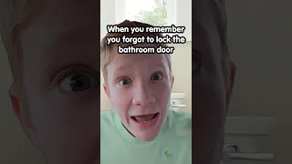 Forgot To Lock The Bathroom Door 🚪