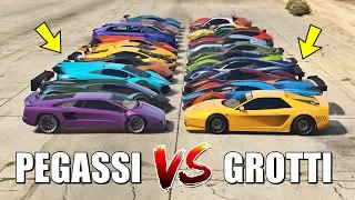 GTA 5 ONLINE - PEGASSI VS GROTTI (WHICH IS FASTEST?)