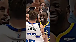 Draymond & Luka Share A Moment ♥️👌 #blowup #trending #viral #nba #shorts