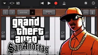 Gta San Andreas|Theme song Original| Cover (GarageBand )