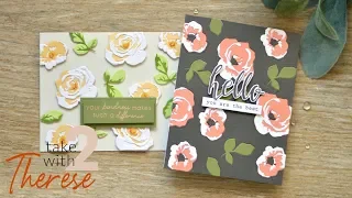 Take 2 with Therese - 3D Flower Backgrounds