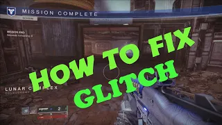 Destiny 2 - Cold Boot - A Guardian Rises Mission - FIX GLITCH