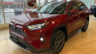 2023 Toyota RAV4 Limited Hybrid - Walk Around (Ruby Flare Pearl)