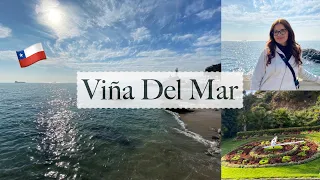 A Day in Viña Del Mar, Chile 🌴 Visiting the Beach