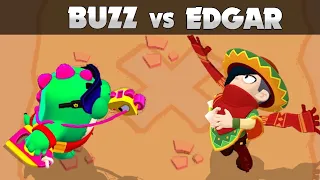 Buzz Vs Edgar l 1Vs1 l Brawl Stars