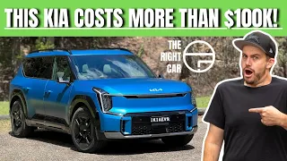 Electric seven seater SUV with some SURPRISING features! 2024 Kia EV9 detailed review