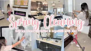 🌷 SPRING 2024 SUNDAY MORNING CLEAN WITH ME! | SUNDAY RESET | CLEAN, DECLUTTER, & ORGANIZE WITH ME!✨