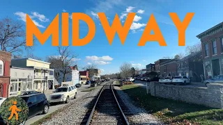 Midway, Kentucky - live walk in a park and historic downtown