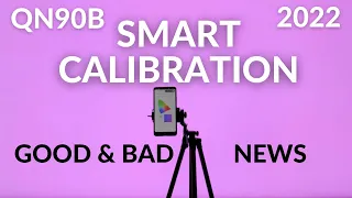 Samsung Smart Calibration using iPhone with Face ID on QN90B, QN95B, QN85B, S95B 2022 TVs