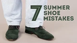 7 Men's Summer Shoe Mistakes & What Shoes To Wear