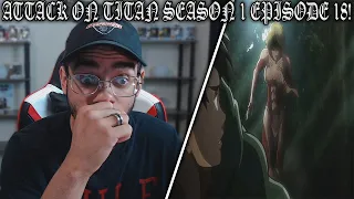 Attack on titan Season 1 Episode 18 Reaction! - Forest of Giant Trees