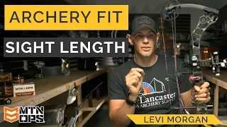 “Archery Fit” Ep.4 Bow Sight Length | Bow Life TV