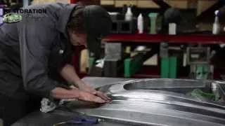 Restoration Spotlight: Making of the Porsche 356A Hood (Short Version)