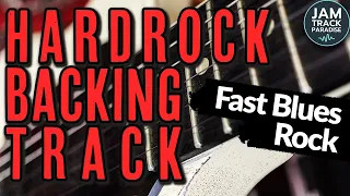 Fast Blues Rock Backing Track (A Major) - 'Keep It Up' | AC/DC Style