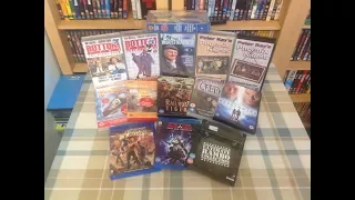 My Blu Ray, DVD, & VHS Charity Shop Pickups August 26th 2017