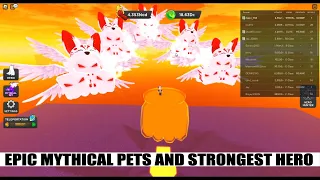 THE STRONGEST CLASS + MYTHICAL PETS TIER [1 - 85] STRONGEST PUNCH SIMULATOR ROBLOX