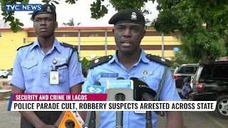 Police Parade Cult, Robbery Suspects Arrested Across Lagos State