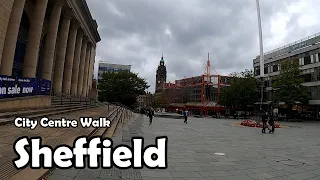 Sheffield City Centre Walk | Sheffield Walk 2020