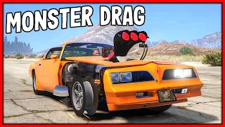 GTA 5 Roleplay - 'MONSTER DRAG' Destroys Supercars!! | RedlineRP #816