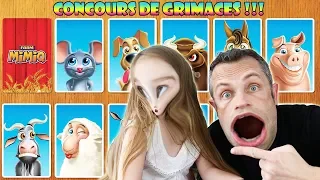 On fait LES BONNES GRIMACES pour gagner au jeu de CARTES à jouer MIMIQ LA FERME ! CARTAMUNDI